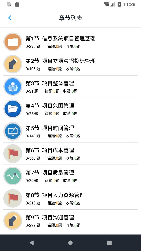 2022信息系統(tǒng)項(xiàng)目管理師軟件 v1.8.221006 安卓版 0