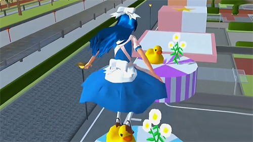 競(jìng)技大挑戰(zhàn)櫻花高校跑酷競(jìng)技挑戰(zhàn) v1.0 安卓版 3