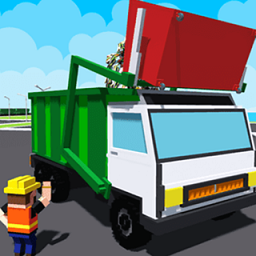 模擬城市清潔車