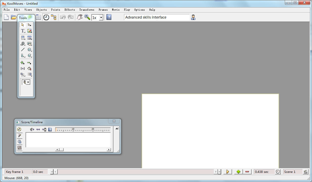 KoolMoves最新漢化版(Flash動畫制作軟件) v9.8.4 特別版 0
