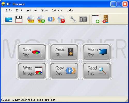 mc burner刻錄軟件