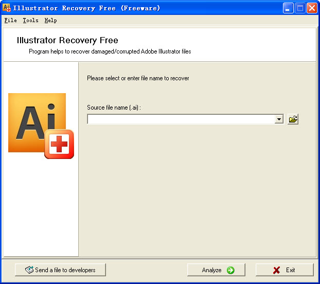 Illustrator Recovery Free工具 Illustrator Recovery Free