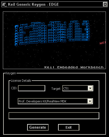 keil uvision4注冊(cè)碼生成器 v4.12 免費(fèi)版 0