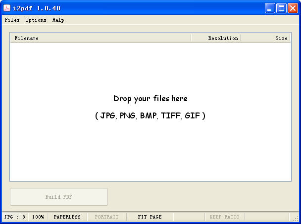 图片转换为PDF文档(i2pdf) v1.0.44 绿色免费版0