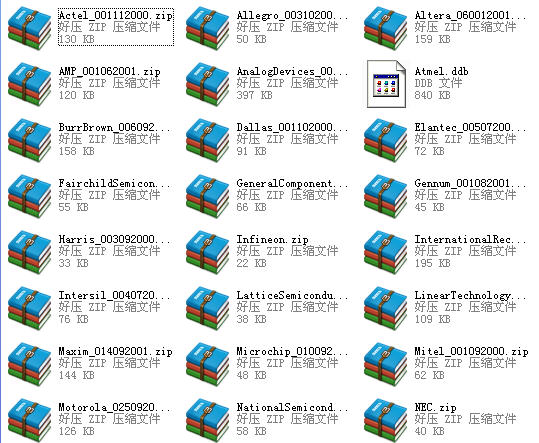 protel99元件庫(kù)大全