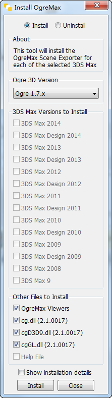 ogremax scene exporter v2.6.3 免費版 0