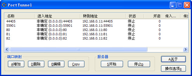porttunnel端口映射工具 porttunnel客戶端