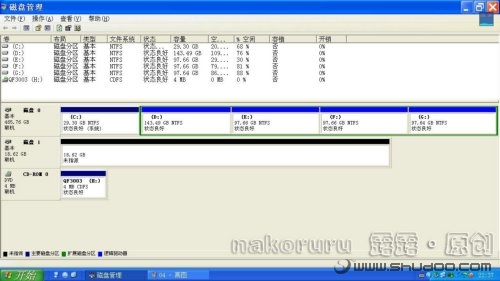 把原有分區(qū)進(jìn)行刪除