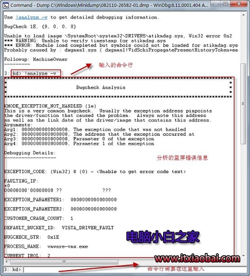 簡(jiǎn)介Winbg藍(lán)屏分析工具