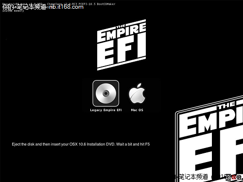 第七步：進入Mac OS X設置
