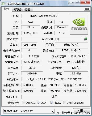 顯存帶寬有文章小心買到縮水卡