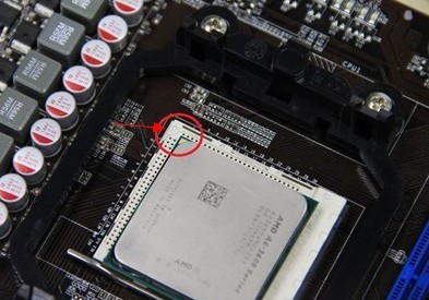 AMD CPU安裝注意缺口位置對應(yīng)