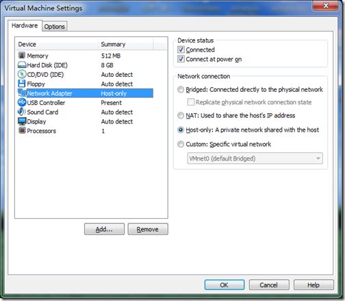 vmware internet setting 解決VMware在Windows 7上無法上網(wǎng)的問題