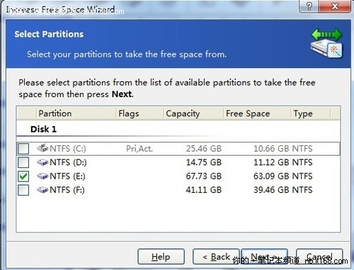 運(yùn)行軟件 進(jìn)行分區(qū)即可