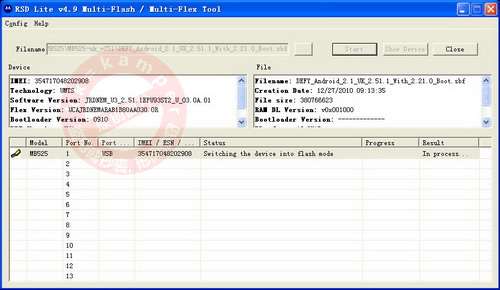 摩托羅拉ME525 RSD升級+ROOT傻瓜教程(組圖)_綠色資源站