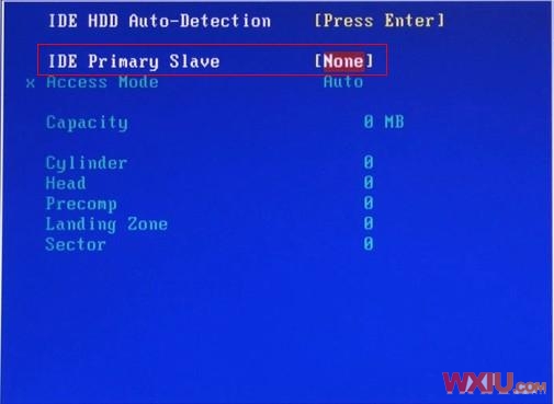 電腦開機自檢時檢測不到硬盤