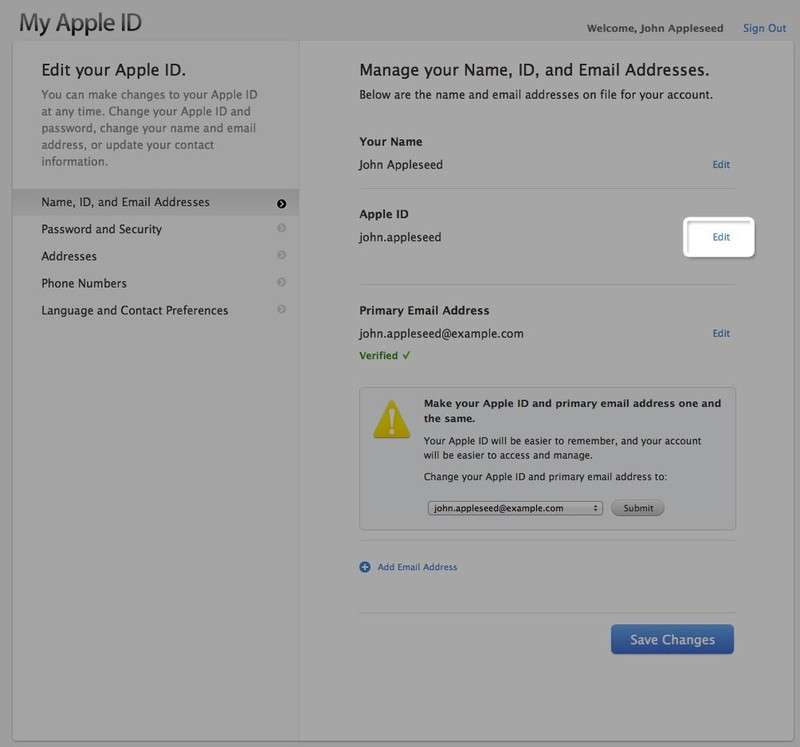 Apple ID名稱可以修改嗎？怎么修改Apple ID名稱？_綠色資源網(wǎng)