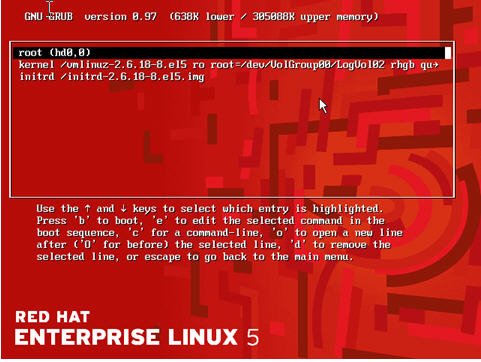 红帽Linux忘记root密码的解决方法_绿色资源网