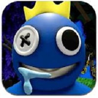 躲避藍(lán)色面條人