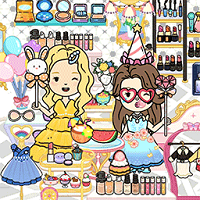 趣味童話裝扮房間