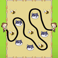 畫(huà)地為牢劃線幫狗子