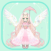 裝扮二次元漫畫女孩