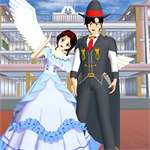 櫻花校園美少女