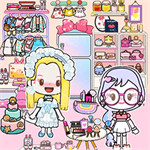 公主城堡裝扮房間