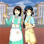 櫻花校園少女換裝