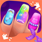 時(shí)尚少女美甲店