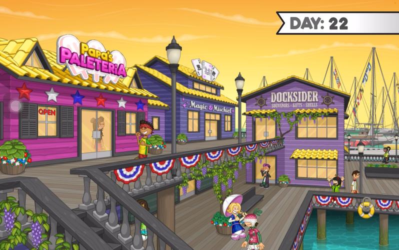 老爹冰棍店2024年最新版-老爹冰棍店（Papas Paleteria To Go）游戲版本大全