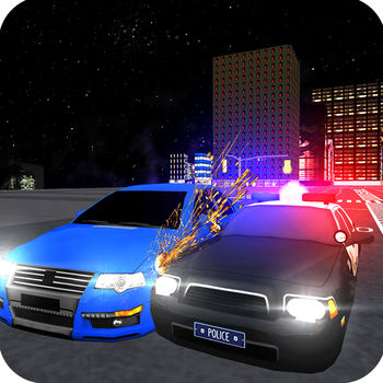 警察追击劫持强盗逃脱