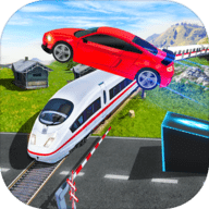 高速公路赛车肌肉车