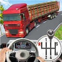 卡车野外疯狂运输