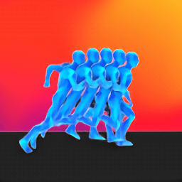 水晶人重疊跑酷