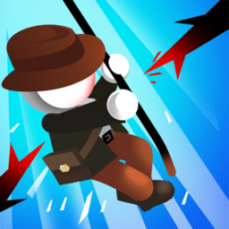 Rubber man with a hook