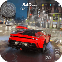 街頭賽車夜晚維加斯