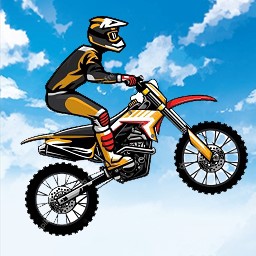 飛輪對(duì)決越野摩托特技闖關(guān)