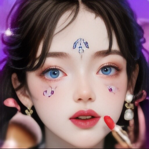 公主的美容裝扮