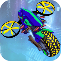未来混乱城市飞车