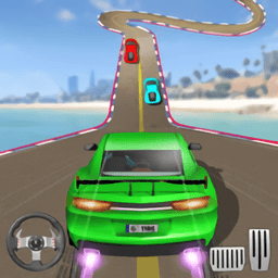 疯狂汽车驾驶不可能的坡道