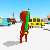 畫(huà)線過(guò)馬路