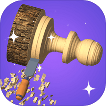 旋轉(zhuǎn)木雕3d