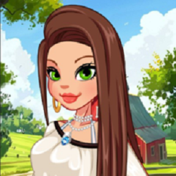 森林里美丽的女孩游戏