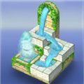 流水噴泉3D拼圖游戲