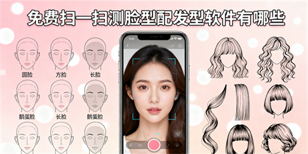 免費掃一掃測臉型配發(fā)型軟件有哪些-免費掃一掃測臉型配發(fā)型軟件推薦