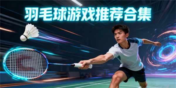 羽毛球游戲推薦-羽毛球游戲大全-羽毛球游戲哪些好玩