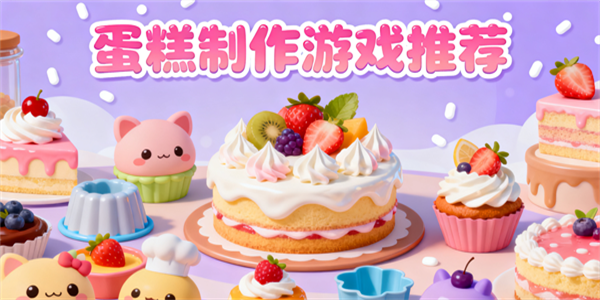 蛋糕制作游戲推薦