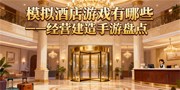 模擬酒店游戲有哪些