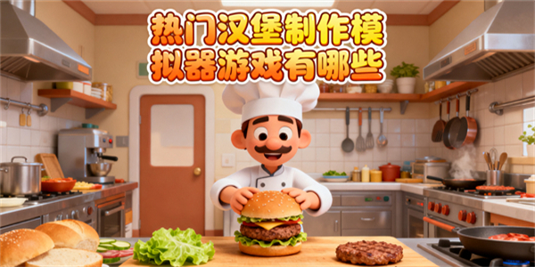 漢堡制作模擬器游戲有哪些-漢堡制作模擬器游戲大全-漢堡制作模擬器游戲哪些可以玩